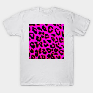 Leopard Print Pink T-Shirt